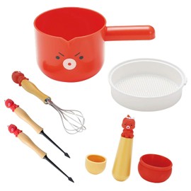Kai KAI Takoyaki Tools Set of 5 Picks, 2 Pieces, Kitchen Paper, Oiling, Powder Grinder, Ball Dispenser