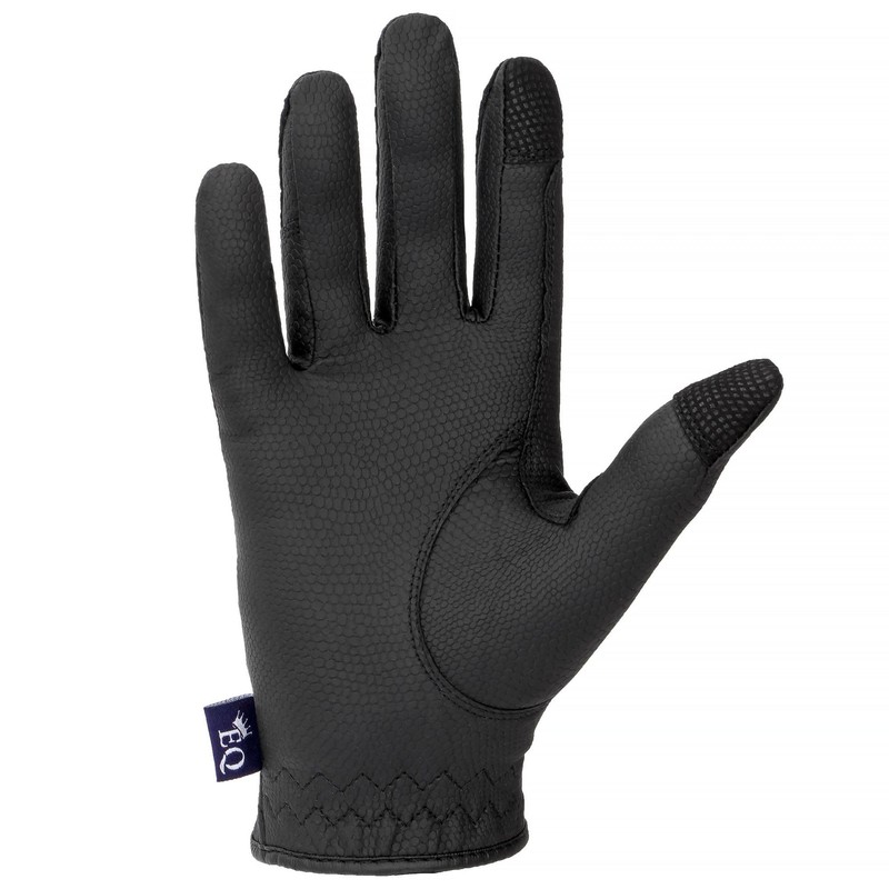 Equestrian Queen - Functional Women's Riding Gloves with Touchscreen Compatibility,