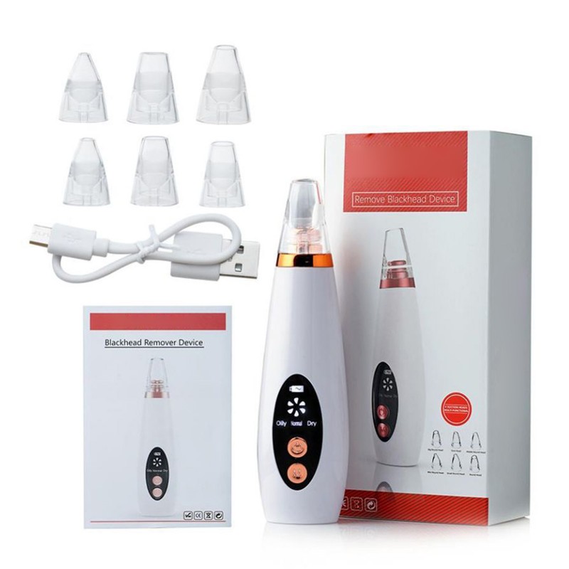 Blackhead Vacuum Cleaner Suction Power Multi Functional Facial Suction Pore