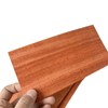 0.4mm Thick Unfinished Padauk Veneer Pack 10cmx20cm (10PCS) for Marquetry,