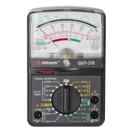 Gardner Bender GMT-319 Multimeter Tester, RJ-45 & RJ-11, 7 Function / 19 Range 1000V Black
