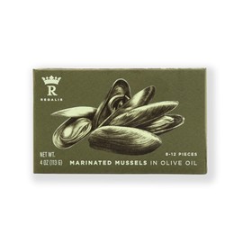 REGALIS FOODS Marinated Mussels In Olive Oil, 4 OZ