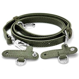 Genuine Leather Shoulder Strap for Mini Bags, Shoulder Strap for Longchamp Women's Bag, Shoulder Strap for Longchamp, Length-Adjustable Replacement Strap Made of High-Quality Cowhide Leather