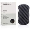 Konjac Sponge - Activated Charcoal - Body Sponge, 100% Natural