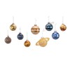 Kurt Adler 50-70MM Noble Gems Planet Solar System 9-Piece Set