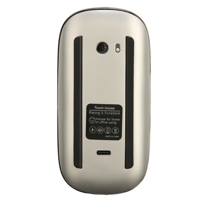 Wireless Mouse Silent Low Decibel Rechargeable Ergonomic Portable Touch Wheel