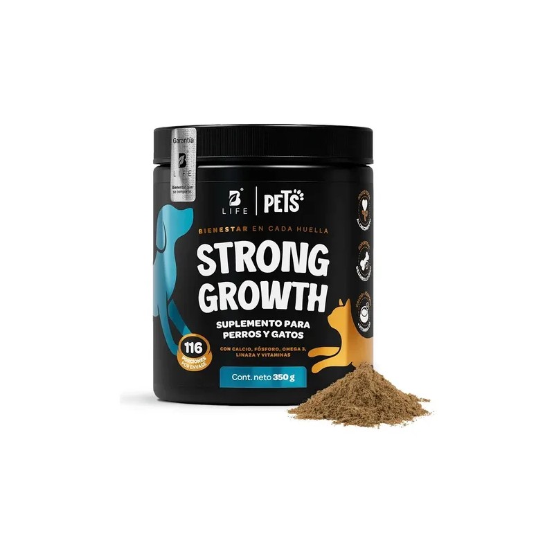 Suplemento B Life Cápsula Strong Growth 375g