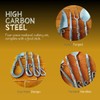 Hand Forged Viking Cutlery Set Knife Knives Black Silverware Set