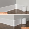 Risunpet Baseboard Corner Blocks 4inch, 2 Inside + 2 Outside