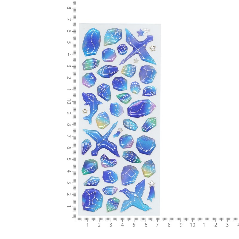 Summer Pattern Drop Sticker [Constellation] Drop Sticker Glitter Decoration Cute