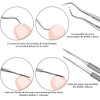 Kit de Herramientas para Uñas Encarnadas, 7PCS Set de Manicura