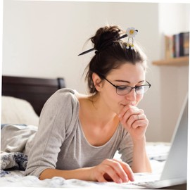 Ipetboom Antique Flower Hairpin Chinese Retro Hairpins Retro Floral Hairpin Yukata Hair Accessory Hair Sticks Barrettes for Women Chinese Hair Stick Pearl Flower Miss Japanese-style Wood