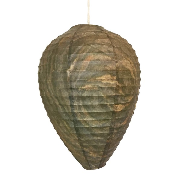 Patio Eden by Maad Brands - Wasp Nest Decoy - 3 Pack- Eco Friendly Hanging Wasp Repellent