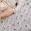 Premium Fitted Knit Crib Sheet/Toddler Sheet "Mickey Mouse & Friends"
