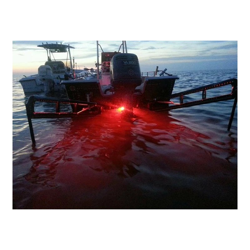 DRC RED RTS LED BOAT DRAIN PLUG LIGHT - MADE