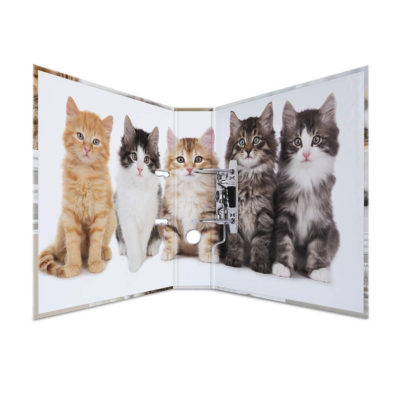 HERMA Lever Arch File Animals with Cats Motif, A4, 70