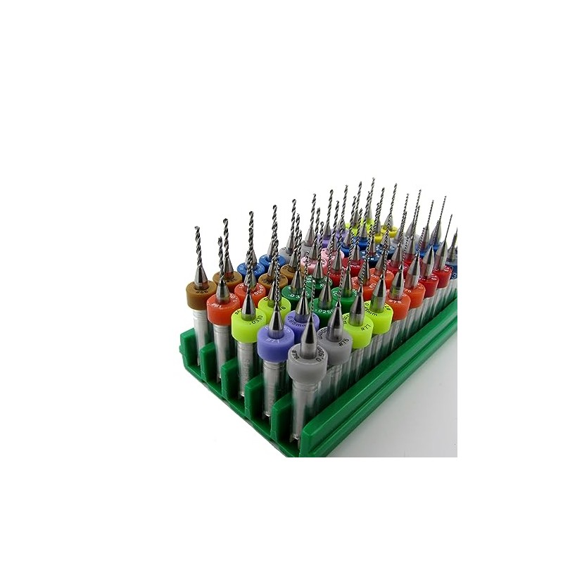 Carbide Drill Bit Set - 50 Pieces / 25 Sizes
