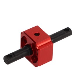 Lock Straight Shaft Aluminum Alloy Differential Locker Spool for Traxxas Drag Slash 1967 C10 1/10 RC Car Red
