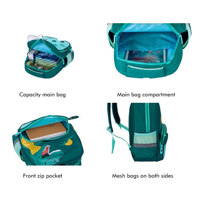 Kids Backpack Multipurpose Cartoon Animal Backpack Lightweight Preschool Backpack for