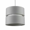 CGC Lighting 2 Tier Round Ceiling Light 26cm Bedroom Living