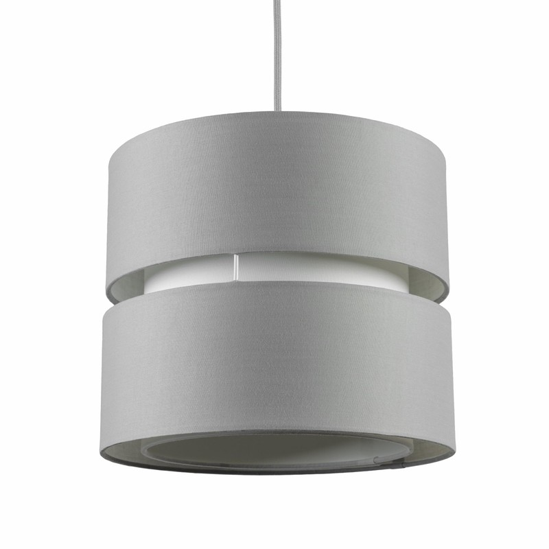 CGC Lighting 2 Tier Round Ceiling Light 26cm Bedroom Living