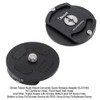 iShoot Tripod head mount, quick change adapter for cantilever head,