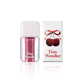 Tiny Wonder Hyper Dewy Lip Tint - Ultra-Glossy Hypoallergenic Cruelty-Free Lightweight Travel Friendly Korean Lipstick with Antioxidant Protection & Plumping Effect - #06 Mauve Dive