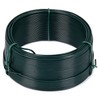 Filo di fissaggio in metallo rivestito in PVC, verde 1,3