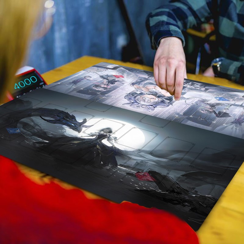 WSRXDMSN ygo play mat playmat rubber mat duel mat gaming