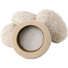 Super Sliders 1.25 Inch Round Felt Self-Stick Furniture Sliders for