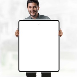 Blank Sign Black Printed Border Sign, 24x30 Inches, Rust Free .063 Aluminum, Fade Resistant, Made in USA by My Sign Center