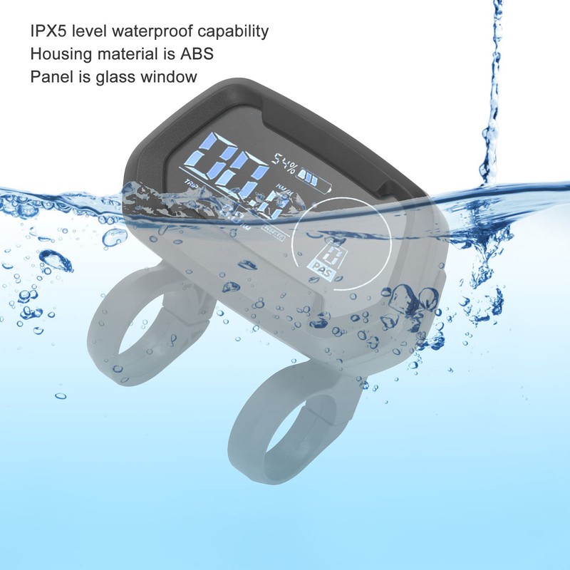 Electric Bike LCD Display IPX5 Waterproof Electric Bicycle Color LCD