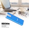 USB Drive Portable Blue U Disk Large Storage Stick with