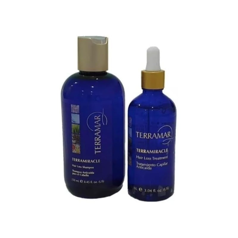 Terramar Terramiracle Set Anticaída Tratamiento Capilar 90 ML Shampoo 250