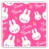 Square Stickers (Set of 2) 10cm - Little Princess Pink