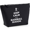 Hippowarehouse Keep calm it's a baseball season printed make up
