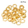 PATIKIL M12 Hexagonal Nuts Retaining Nut Fasteners Ring for Pipe