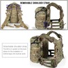lonloke Tatical Helmet Backpack,Warrior Assault Systems Large Helmet Bag Cargo