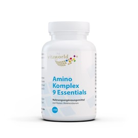 Amino Komplex 9 Essentials l 150 Tablets l Vegan l Free Amino Acids l No Additives (1)