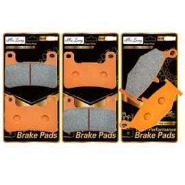 ALLIE ZENG High-Performance Carbon Fiber Brake Pads Compatible with for Suzuki GSXR750 GSXR600 2006-2010 GSXR1000 07-08 GSX1300R Hayabusa 2008-2012 DL1000 Vstrom 2014-2020 FA379F FA419R