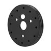 Aluminum Black 0.5 Inch 6 Hole Car Steering Wheel Hub