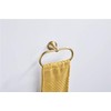 Flybath Oval Towel Ring Antique Brass Hanger Hand Towel Holder