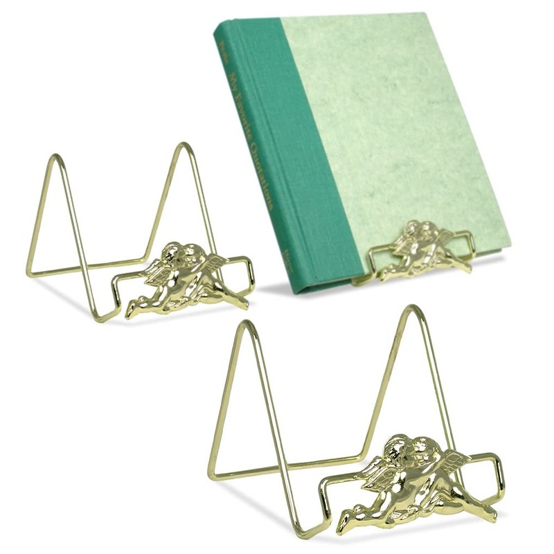 BANBERRY DESIGNS Cherub Decor - Plate Stand - Set of