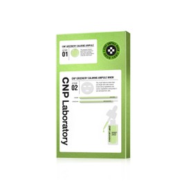 CNP [Cha & Park] Greenery Calming Ampoule Mask_2STEP_5 Sheets