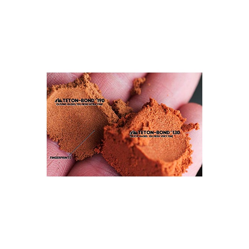 Teton-Bond Petrobond Ultra-FINE (190 Mesh) Foundry Jewelry Metal Casting Sand
