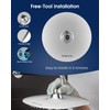 Large Shower Head VMASSTONE 9In High Pressure Showerhead - Tool