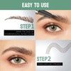 Eyebrow Pencil, Microblading Eyebrow Pen with 4 Fork Tip, Waterproof