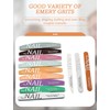 Nail File and Buffer Set, 12 Count Nail Files &