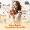 Paradise Naturals 100% Grass-Fed Natural Beef Bone Broth Powder +