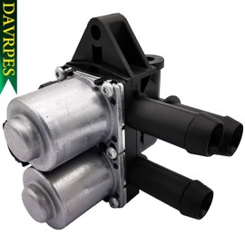DAVRPES XR840091 Heater Control Valve for Jaguar S-Type 3.0L 4.2L 2003 2004 2005 2006 2007 2008 Repalce#6860143｜2R8Z18495AA｜2R8H18495AB｜2R8H18495AC｜1147412175｜65326015101